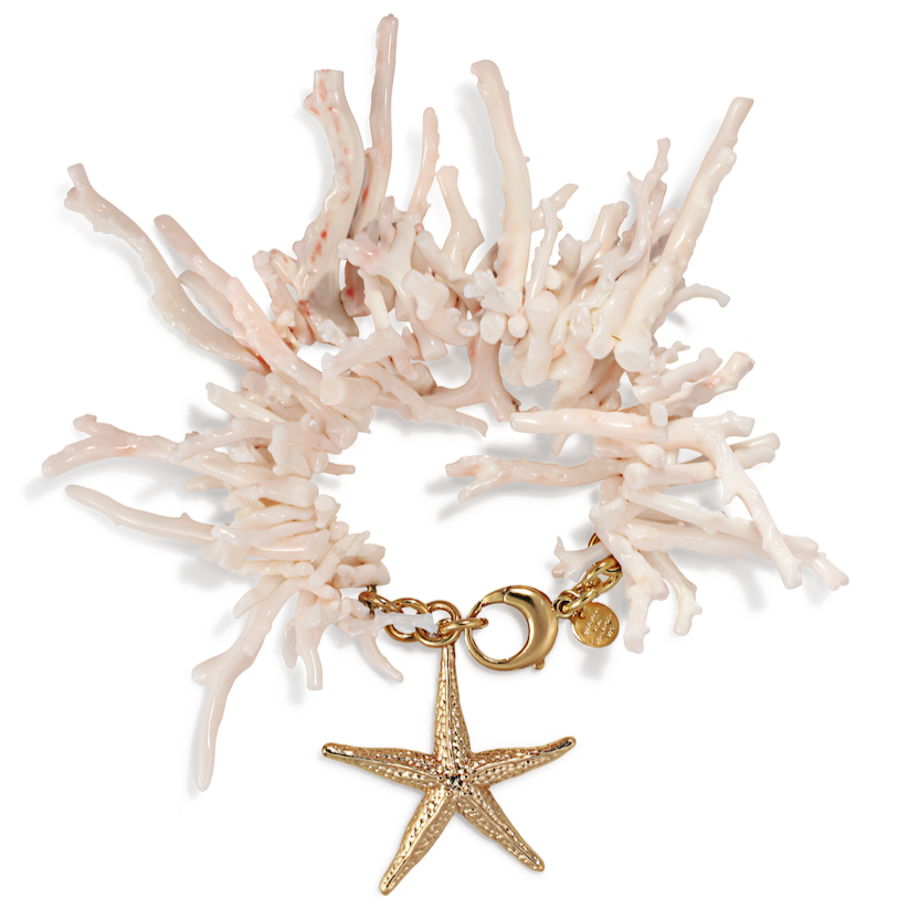 ISIS Armband Koralle Weiss