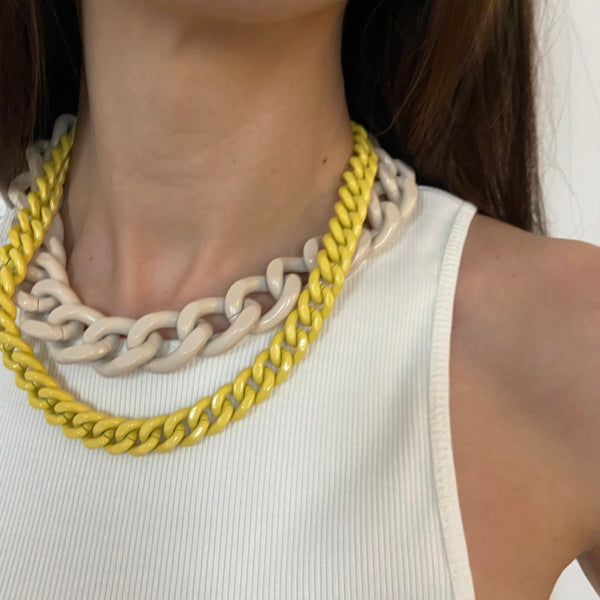 SANDER KETTE CREME ZITRONE